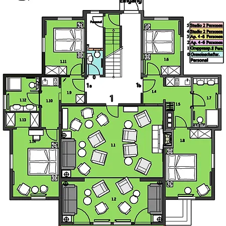 Haus Elim Fuer Gruppen Und Grossfamilien * Ostseebad Heringsdorf